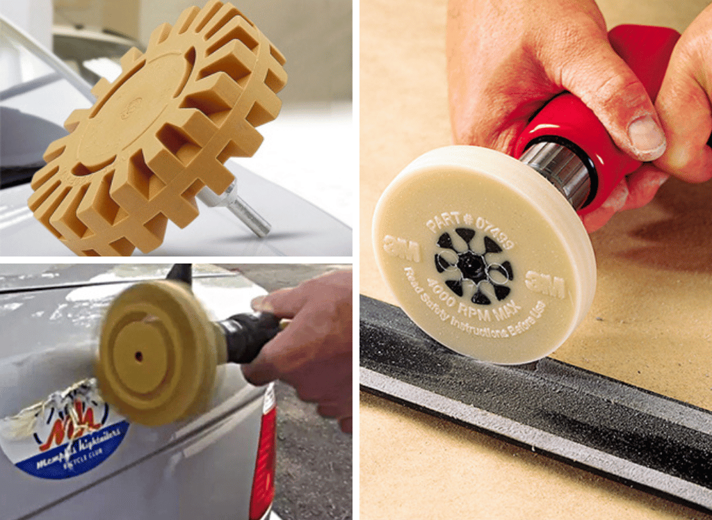 Removing Stubborn Stickers The Magic of a Decal Eraser Wheel