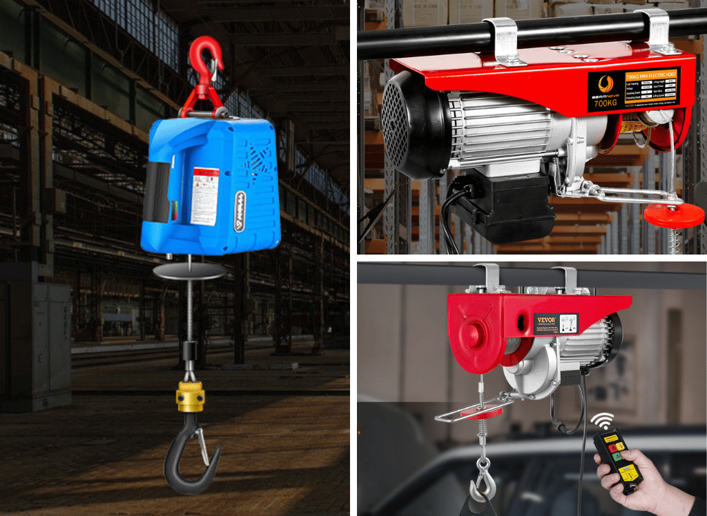 Use an Electrical Cable Hoist To Pull That Engine