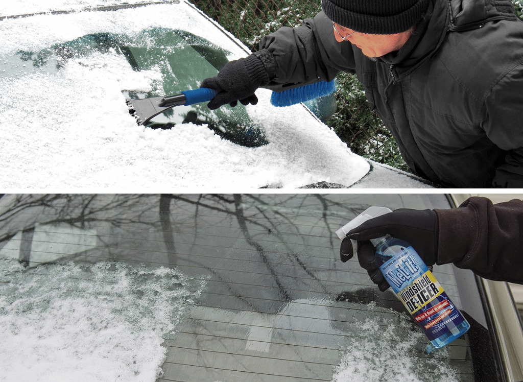 Tips on dealing with a frozen windscreen without using a spray de-icer -  Silversurfers