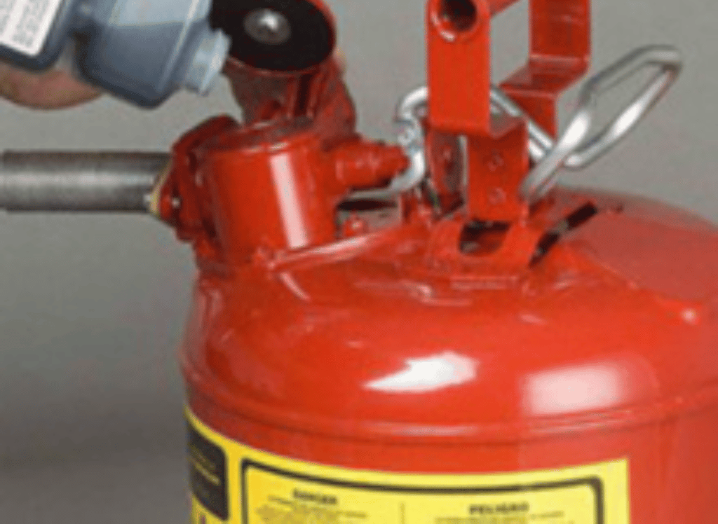 Justrite Safety Cans Are Reliable Hazardous Material Storage