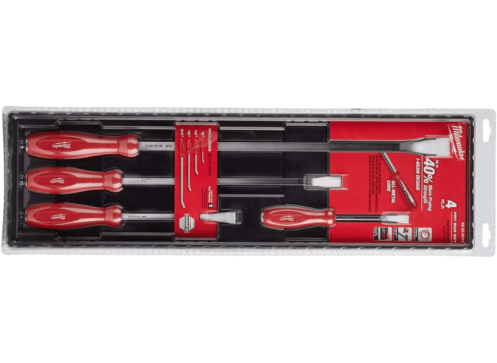 Tools of the Trade Pry Bar Set for Automotive Repair