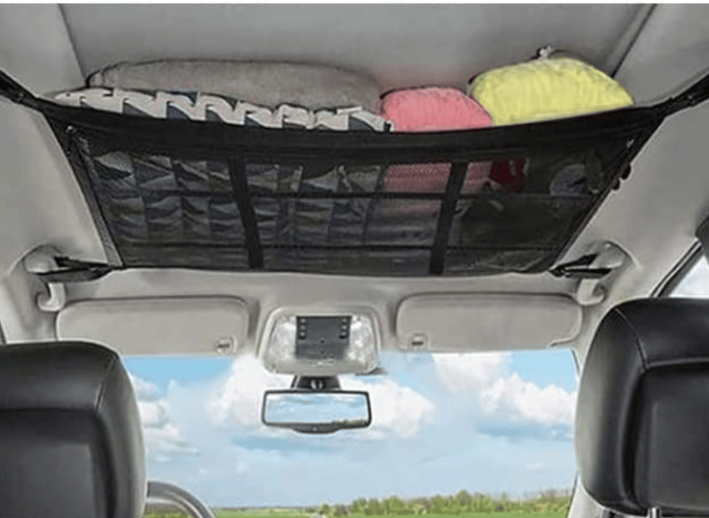Get Organized with a Car Ceiling Cargo Net
