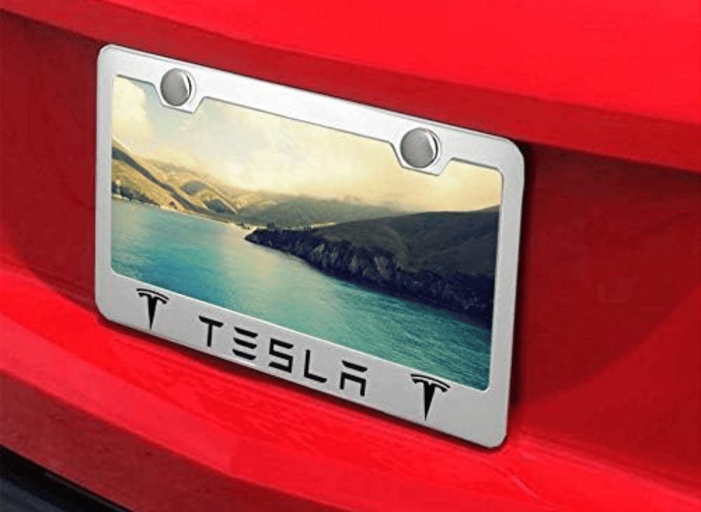 Style up Your Tesla with a Tesla License Plate Frame