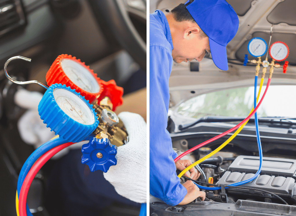 Accurate Pressure Readings With An AC Manifold Gauge Set