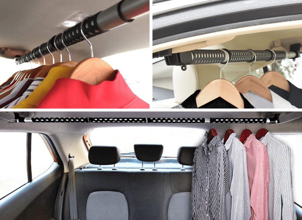 A Car Clothes Bar: How to Keep Your Clothes Neat and Tidy on the Go