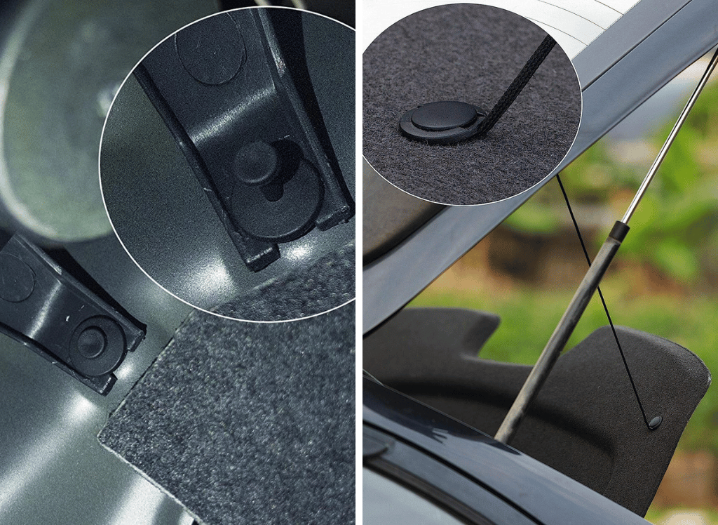 Car Clips to Fasten Body and Bumper Panels