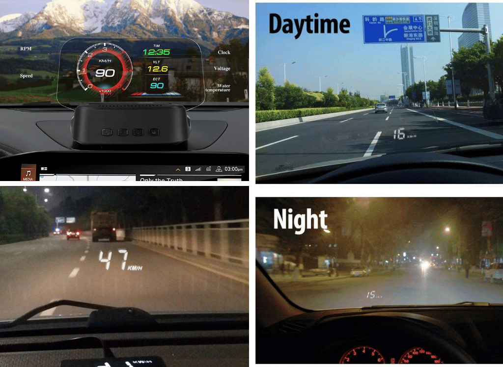 Add a Heads Up Display to Your Ride for a Safe Driving Experience