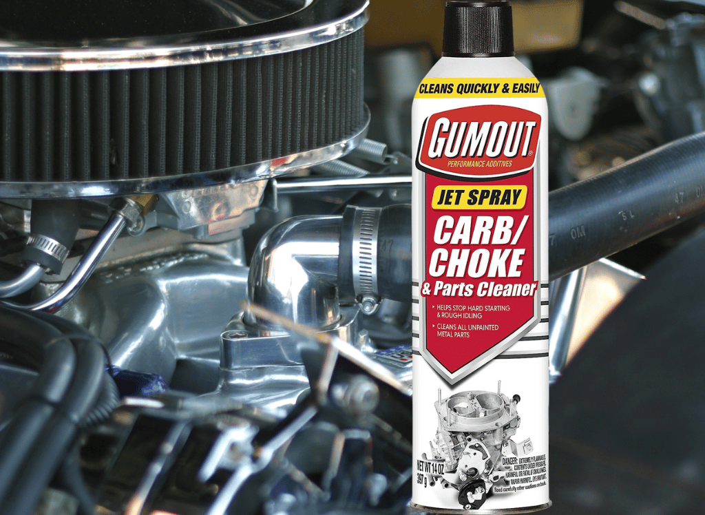 Clean It Up With a Can of Carburetor Cleaner