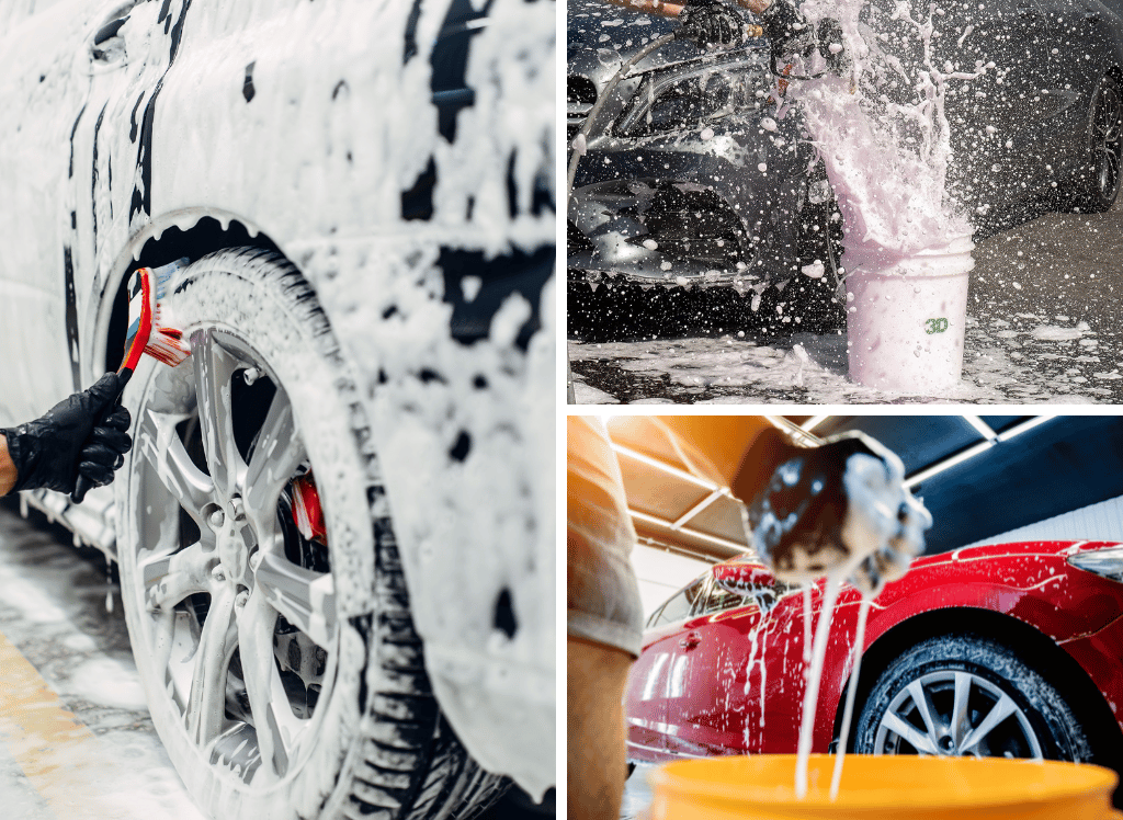 Boost Your Ride's Shine: Washing with Car Wash Soap
