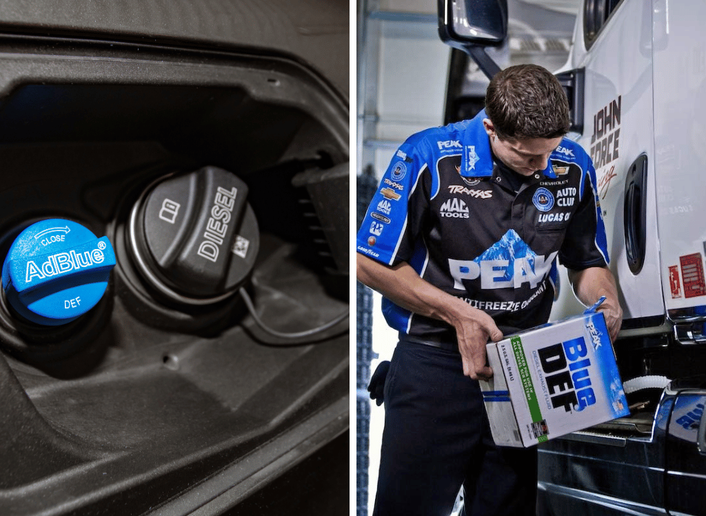 Blue DEF Fluid for Cleaner Air and Emissions