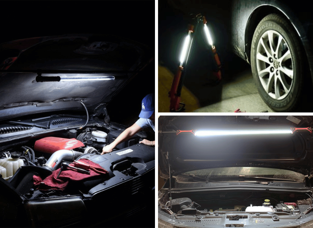 Light Up Your Engine Compartment With a LED Work Light Bar