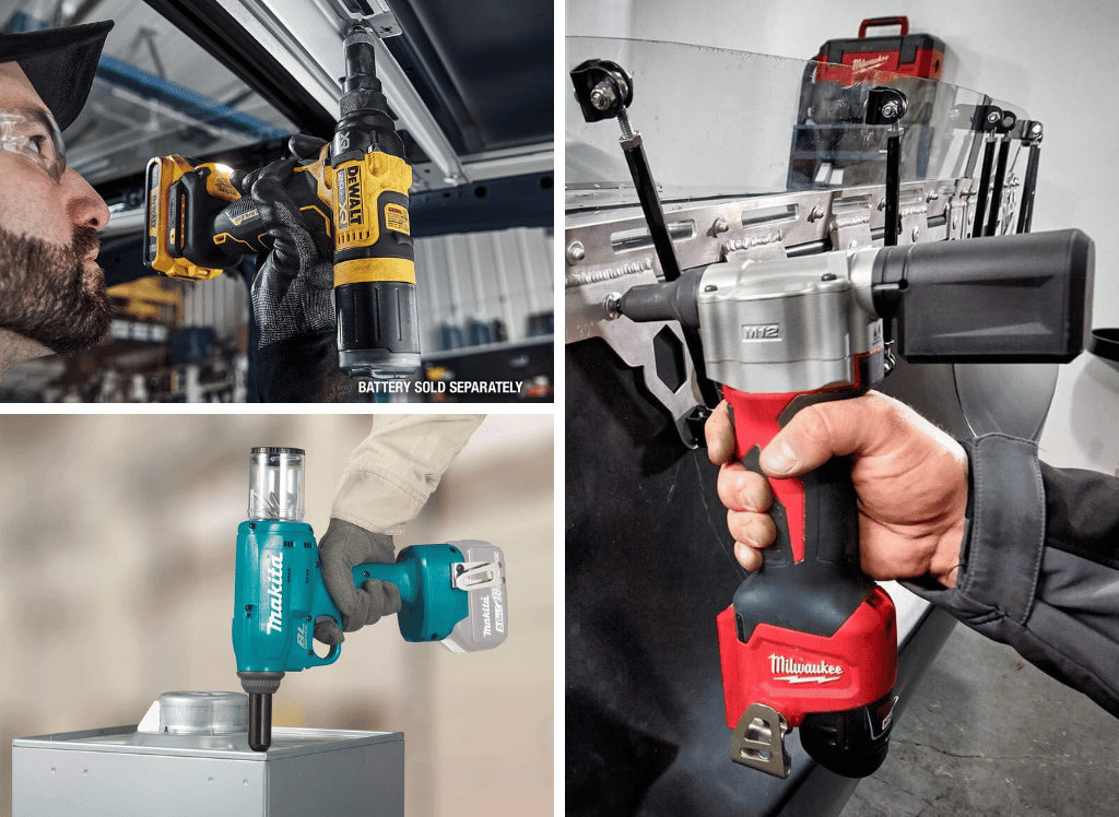 Be Mobile With a Cordless Rivet Gun