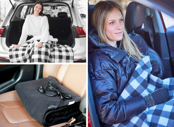Stay Cozy On The Go With a Heated Car Blanket