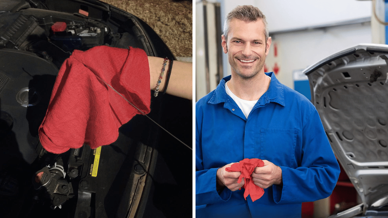 Keep It Clean With Tough & Absorbent Shop Rags