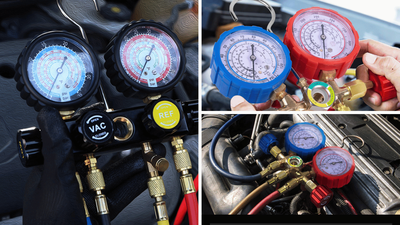 Accurate Pressure Readings With An AC Manifold Gauge Set