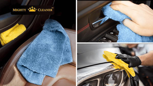 Mighty Cleaner Microfiber Towels For A Spotless Car