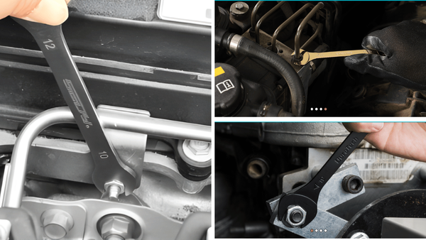 Access Tight Spaces With A Super Thin Open-End Wrench Set