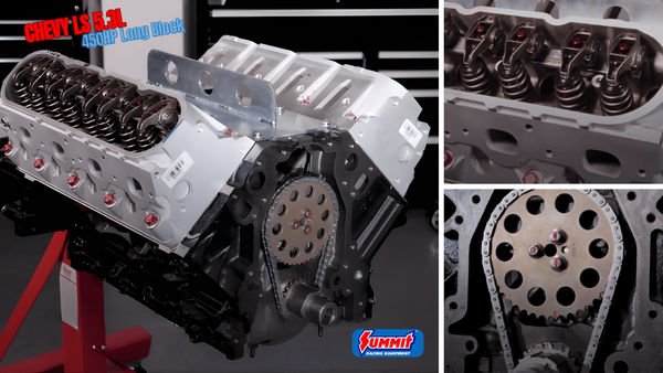 Summit Racing™5.3 L 450HP Chevy LS Motor Is The Ultimate Crate Engine